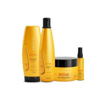 Imagem de Kit aneethun pos-quimica repair sh, masc, final, oleo 55g