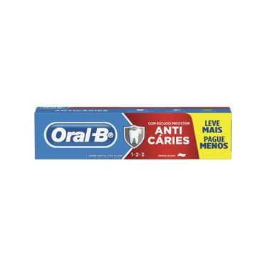 Imagem de Creme Dental Oral-B 123 Anticáries 150g