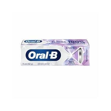Imagem de Creme Dental Clareador Oral-B 3D White Perfection 102g