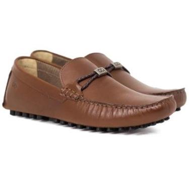 Imagem de Sapato Masculino Democrata Easy Angra Couro Costurado a Mão Confortável 516101-Masculino