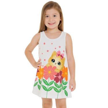 Imagem de Vestido Regata Estampado Infantil Menina Kyly-Feminino