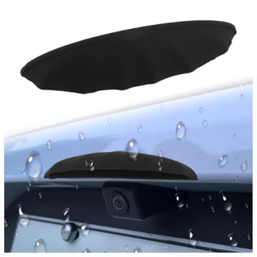 Imagem de Capa de proteção para câmera de visão traseira do carro, proteção de chuva para câmera traseira mais ampla para clareza de imagem, câmeras de backup não destrutivas, proteção contra chuva como