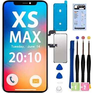 Imagem de SNIDII Tela de substituição para iPhone iPhone Xs Max LCD de 6,5 polegadas (Modelo A1921, A2101, A2102, A2103, A2104) Tela sensível ao toque de montagem de digitalizador
