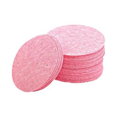 Imagem de Pacote Em Lote De 50-1000PCS De Esponjas De Limpeza Facial De Polpa De