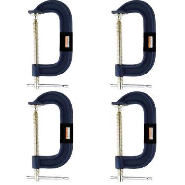 Imagem de Grampo Sargento Marceneiro Tipo C Pesado 2 Polegadas 4 - Starfer