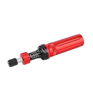 Imagem de FTVOGUE Chave de Fenda de Torção Predefinida, Chave de Fenda de Torque Ajustável de Faixa de 10-70 Pol.lb Com Bits de Aço 19 S2 e Adaptador para Reparo de Eletrônicos, Carro, Brinquedo,