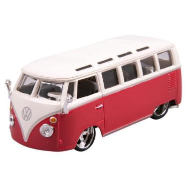 Imagem de Miniatura Carro Volswagen Van Samba 1/32 Burago 43048