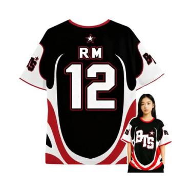 Imagem de Camisetas Unissex Y2K Com Gola Redonda, Respiráveis E De Secagem Rápid