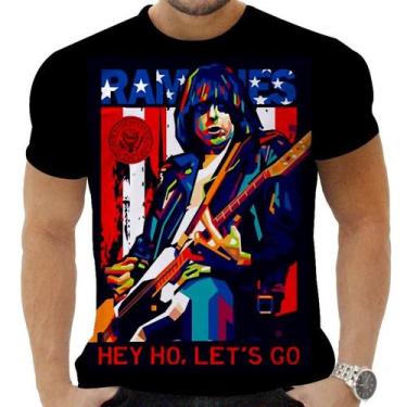 Imagem de Camiseta Camisa Personalizada Rock Metal Ramones 10 - OBDS, P