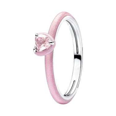 Imagem de Anel De Coração Chakra Da Disney Para Mulheres, Joia De Pedra Turquesa