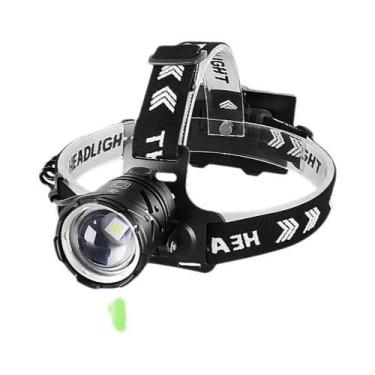 Imagem de Lanterna De Cabeça LED Recarregável Ultra Brilhante 500000000LM 800W 1