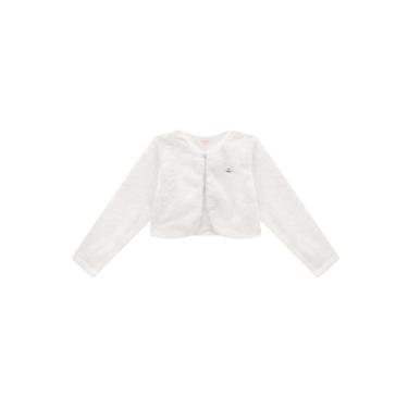 Imagem de Casaco Infantil Menina Carneirinho Off White Nina Go-Feminino