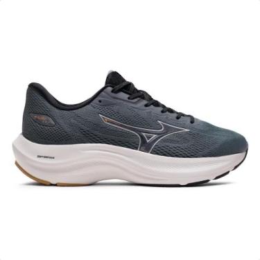 Imagem de Tênis Mizuno Enigma 2 Masculino, 43, Chumbo, Preto