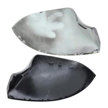 Imagem de Capa De Espelho Retrovisor Do Carro Padrão De Fibra De Carbono Capa De Espelho Lateral Compatível Com VW T5 T6/Transporter/Amarok 2010-2019(1 pair)