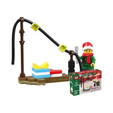 Imagem de Conjunto De Blocos De Montar De Natal Em Grande Escala Com 31+ Peças, 