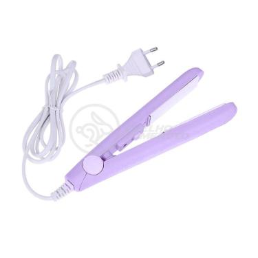 Imagem de Mini Chapinha Prancha 17Cm Bivolt 110|220V Profissional Roxo