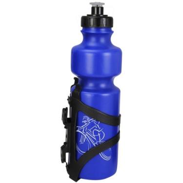 Imagem de Garrafa 750 Mls Bike Bicicleta Ciclismo e Suporte de quadro - SQZ PLÁS
