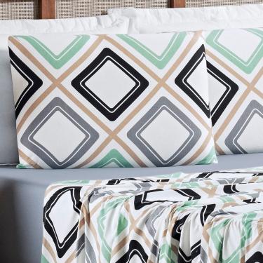 Imagem de Jogo De Cama Malha King Quality 04 Peças - Harmony