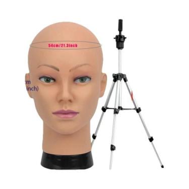 Imagem de Suporte Ajustável Para Cabeça De Manequim Com Pinos T E Tripé Para Exi