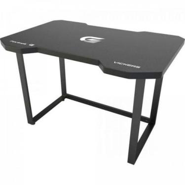 Imagem de Mesa Gamer VICKERS Cinza FORTREK - Borda 27mm