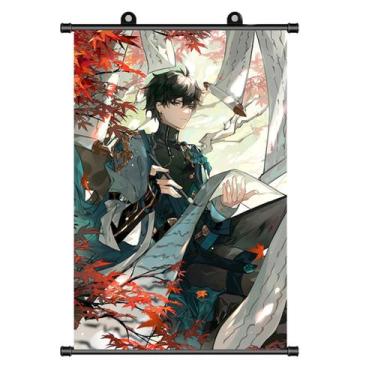 Imagem de Pintura de arte de parede em tela Honkais Stars Rails Dans Hengs Anime