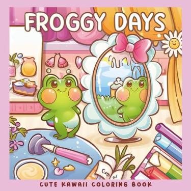 Imagem de Livro de colorir Cuddle Cuties Frog Diary para crianças e adolescentes