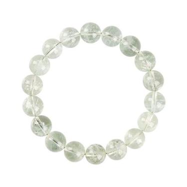 Imagem de Pulseira de cristal de azeztulita verde natural de 11 mm para mulheres