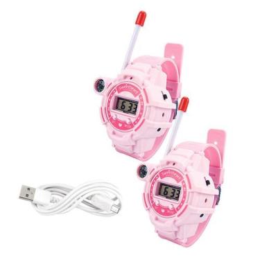 Imagem de 2 peças de relógio infantil Walkie-talkie Toy Kids For Time - Gloome S