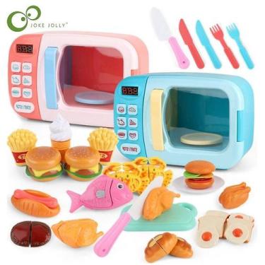Imagem de Brinquedos de cozinha para crianças, simulação, forno de mic - Gloome 