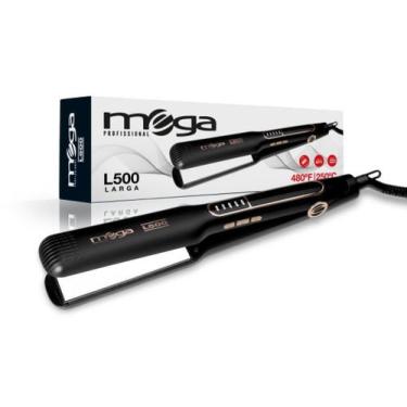 Imagem de PRANCHA MEGA L500 - 480ºF/250ºC Placa Larga - Mega Profissional, Bivol
