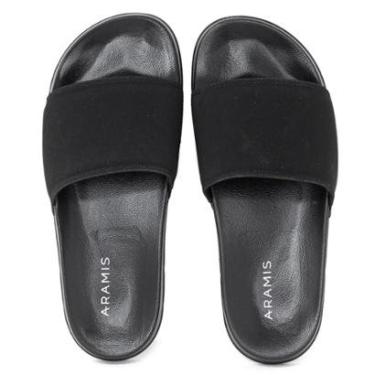 Imagem de Sandália Masculina Slide Casual Aramis Puff Confortável Acolchoado Nuvem AM1108-Masculino