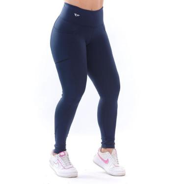 Imagem de Calça Legging ElementFit Suplex Poliamida Com Bolso Lateral Feminina-Feminino