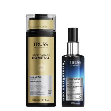 Imagem de Truss Stop No Metal Kit Shampoo e Óleo Uso Obrigatório 60ml
