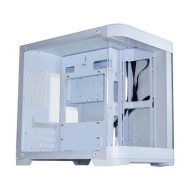 Imagem de Gabinete Gamer K-mex Aqua Curva Cg-w1ag Branco Mid Tower Vidro Temperado M-atx White - Cgw1agrh002cb0x