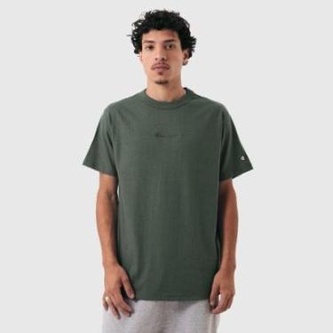 Imagem de CAMISETA CHAMPION LIFE HERITAGE MINI SCRIPT LOGO EMB-Masculino
