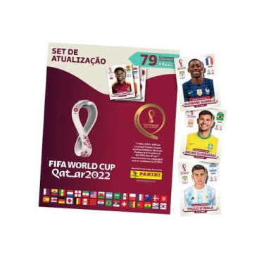 Imagem de Pacote de Figurinhas Fifa World Cup Qatar 2022 80 Figurinhas - Panini