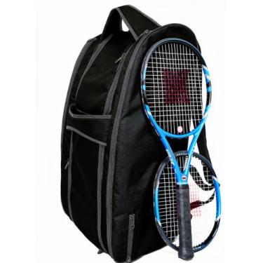 Imagem de Mochila Bolsa Esportiva Térmica Tenista Raqueteira Tenis Dupla Raquete