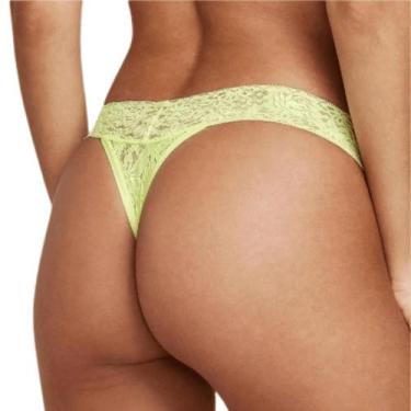 Imagem de Calcinha Fio Dental Rendado Hope - I3773 HOPE, Verde, M