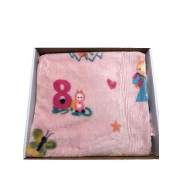 Imagem de Cobertor Bebê Jolitex Menina Menino Macio Antialérgico Baby Estampado 