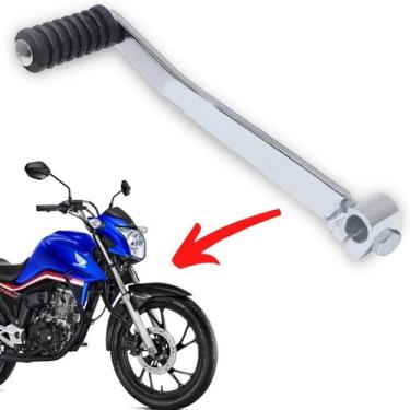 Imagem de Pedal Cambio Marcha Honda Cg Titan Fan Start Mix 125 150 160 Com Borra