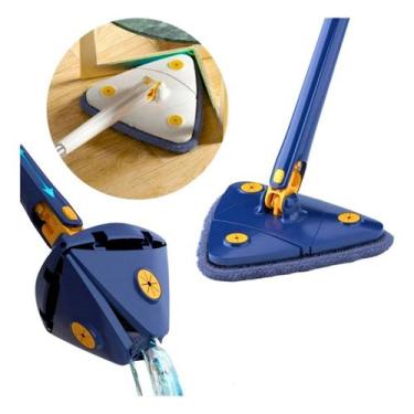 Imagem de Esfregão De Limpeza Triangular Esfregão Giratório Ajustável - Sem marc