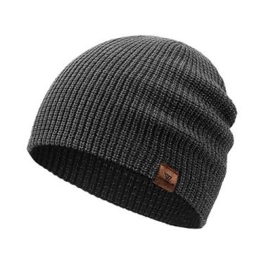 Imagem de Gorro De Inverno Unissex Tricotado, Quente, Refletivo E À Prova De Ven