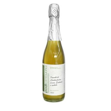 Imagem de Espumante de Kombucha Limão Siciliano e Hortelã 750ml - Pod - Pod Komb