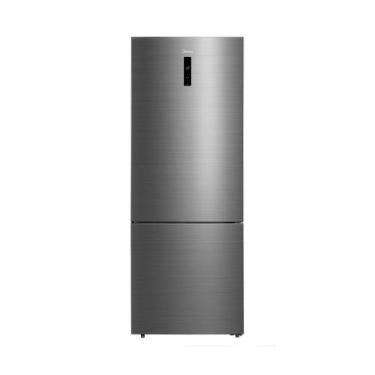 Imagem de Geladeira Frost Free Inverse 435L Inverter cor Inox Midea, Inox, Bivol