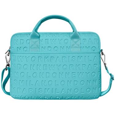 Imagem de Bolsa de ombro para laptop de 13 a 13,3 polegadas MacBook Pro/Air, HP, Notebook Dell., Verde, 13.3inch