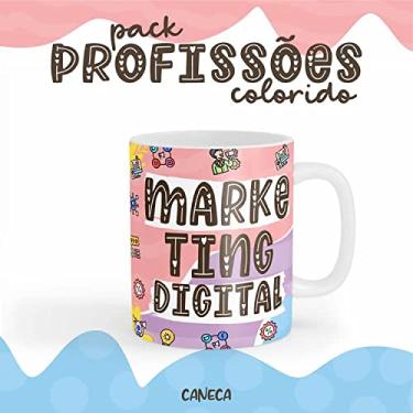 Imagem de Caneca Cerâmica Color Profissão Marketing Digital