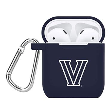Imagem de AFFINITY BANDS Capa de silicone Villanova Wildcats compatível com a capa de bateria Apple AirPods