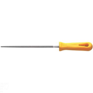 Imagem de Lima Redonda Bastarda para Serrote 8" Tramontina em Aço Carbono com Cabo Injetado Tramontina