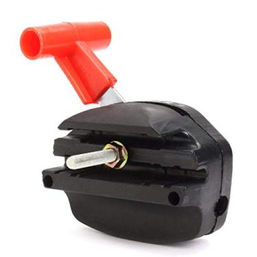 Imagem de Cabo de acelerador de cortador de grama de 142 cm com kit de alavanca de interruptor de controle para cortadores de grama elétricos a gasolina reparo universal 1 peça alavanca