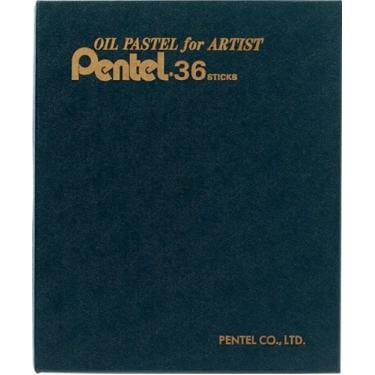 Imagem de Pentel Óleo pastel de lápis para artista [36 cores] (Importado do Japão)